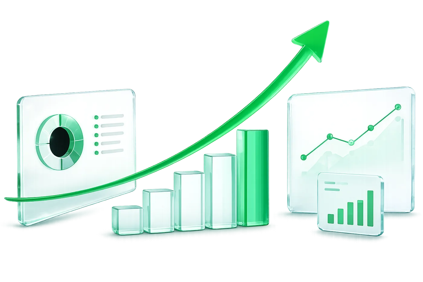 Gráfico de crecimiento de trading de Instantpro con IA